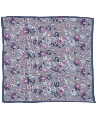 Men's Bristol Floral Pocket Square, Macy's Exclusive