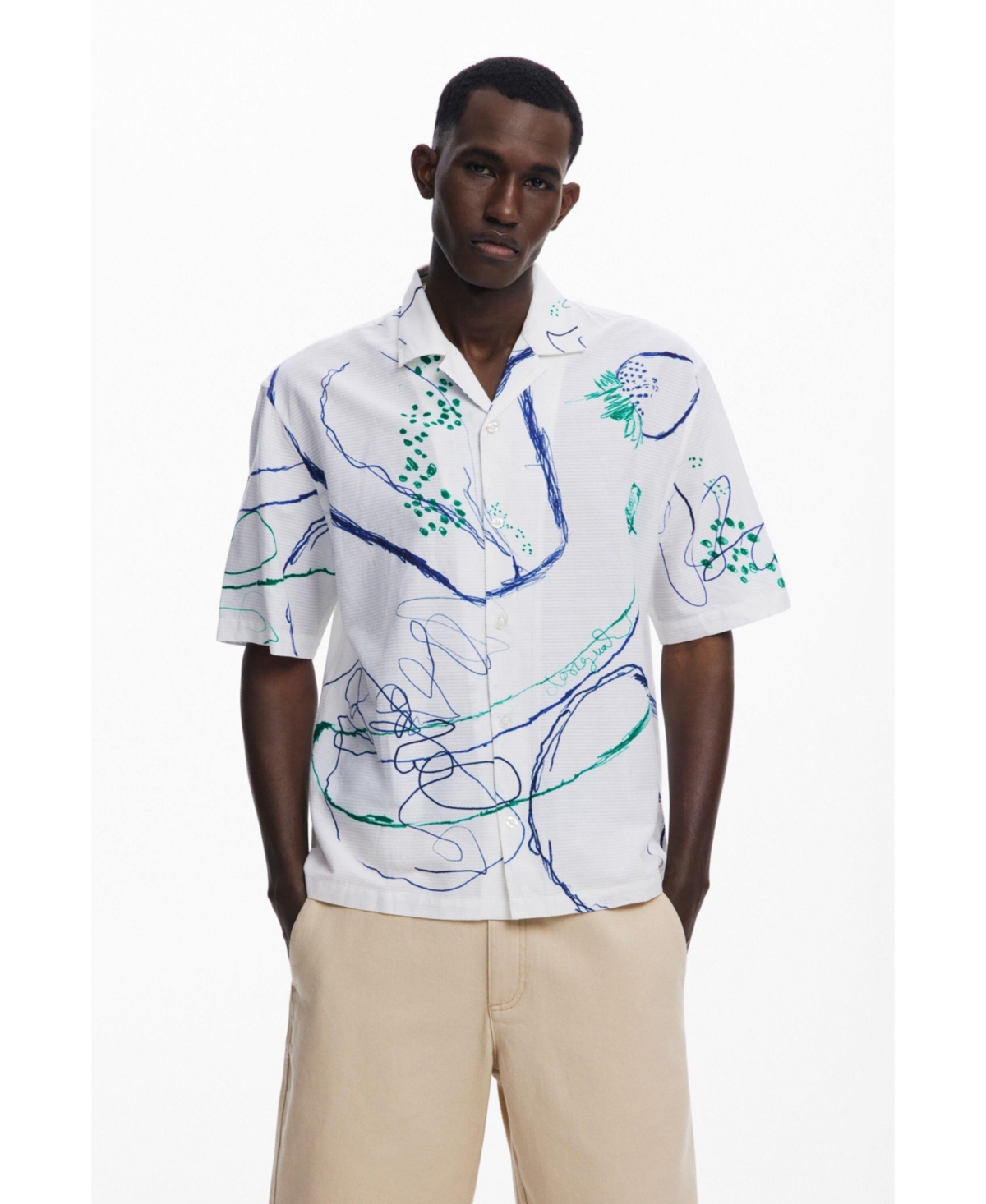 Desigual Men's Arty short-sleeve shirt