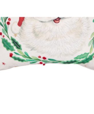 Vintage Santa Throw Pillow, 18" x 18"