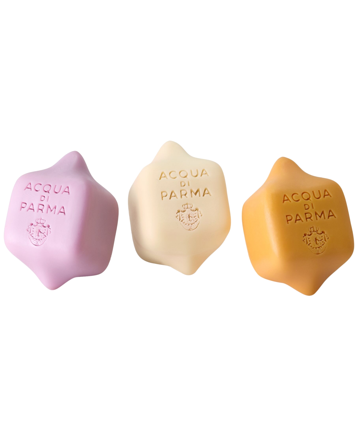 Acqua Di Parma 3-pc. Blu Mediterraneo Mini Fruttini Citrus Soaps Gift Set In Transparent