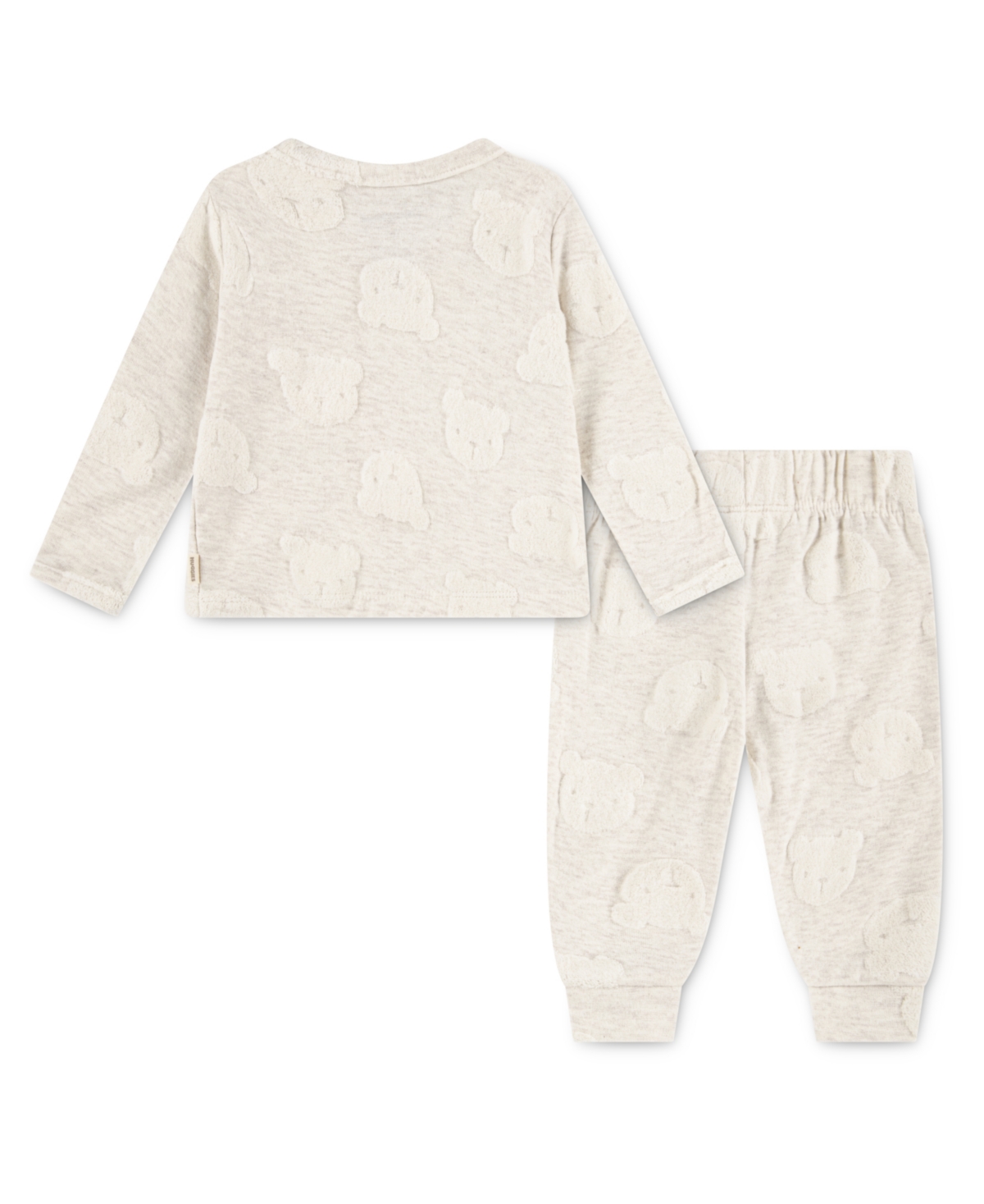 Huggies Baby Boys 2-Piece Teddy Detail Top and Pants Set