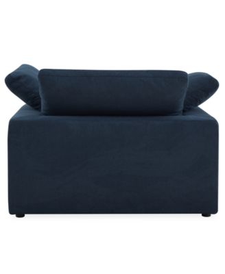 Fog 55" Fabric Accent Chair