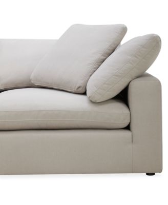 Fog 55" Fabric Accent Chair