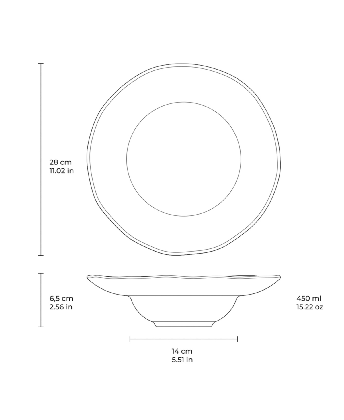 Porto Brasil 11.02" Stoneware Deep Rim Plates, Set Of 4 In Green