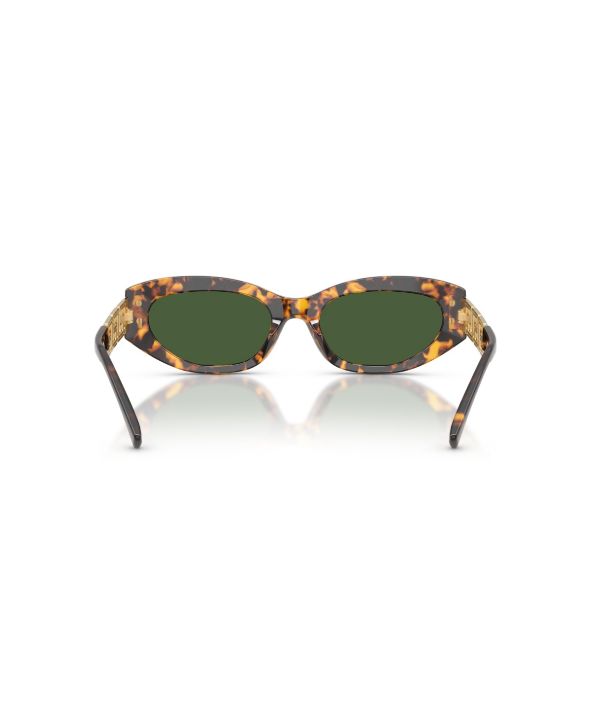 Versace Greca Lunettes De Soleil Ail-de-chat In Green