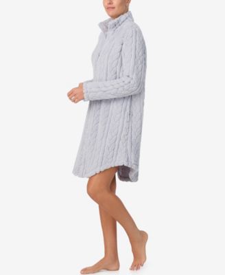 Women's Textured Long Sleeve Robe