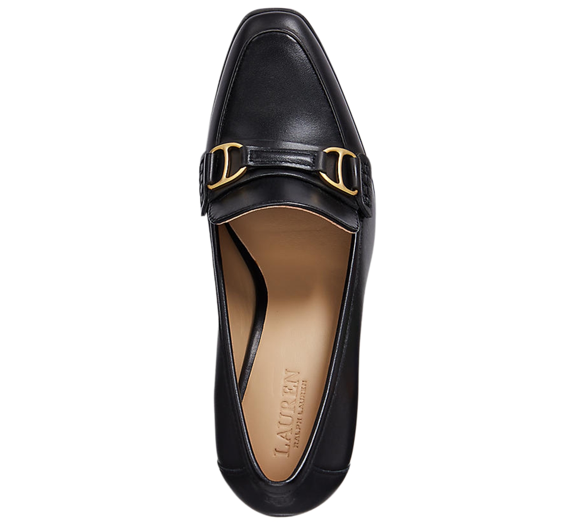 Ralph Lauren Women's Tasha Slip On Loafer Pumps In Black