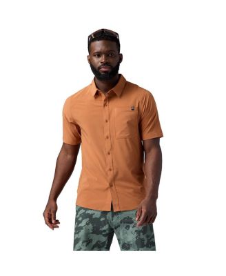 Men's Slickrock Button-Up Jersey Mountain Bike Jerseys Short Sleeve T-Shirt