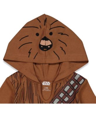 Baby Boys Darth Vader R2-D2 Chewbacca 3 Pack Bodysuits