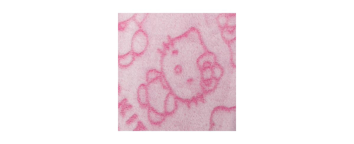 Hello Kitty Girls 7-14 Debossed Plush Jogger Pants In Pink