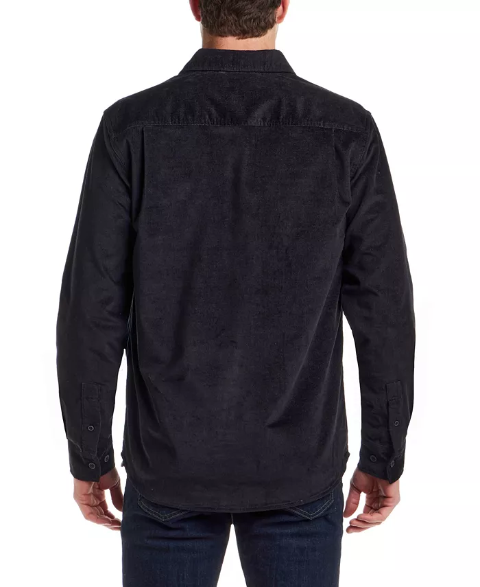Men's Superfine Corduroy Long Sleeve Overshirt - thumbnail 5