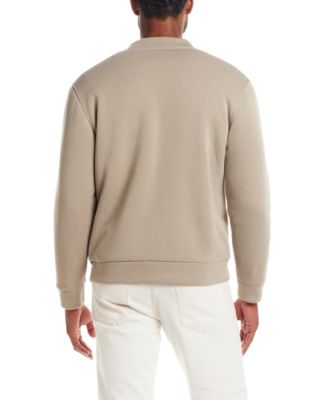 Men's Zip Front Sherpa Lined Bomber Jacket