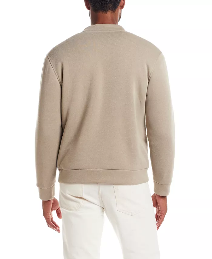 Men's Zip Front Sherpa Lined Bomber Jacket - thumbnail 9