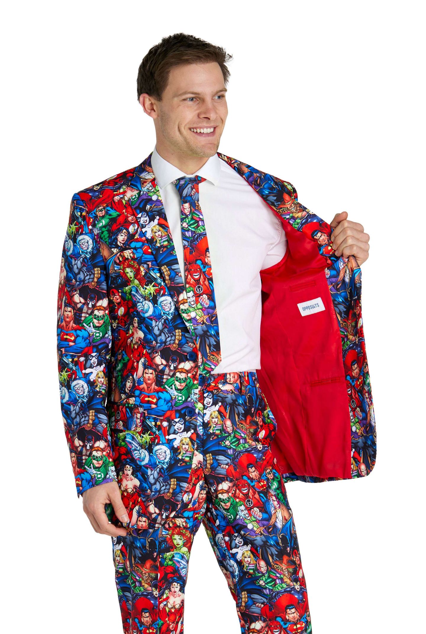 Мужской карнавальный костюм OppoSuits DC Heroes для тематической вечеринки, цвет: Miscellaneous — фото 5