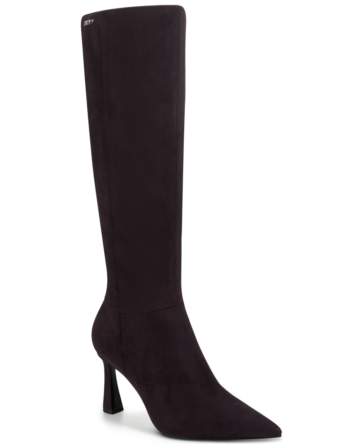 Dkny Cainon Pointed Toe Knee High Boot In Brown