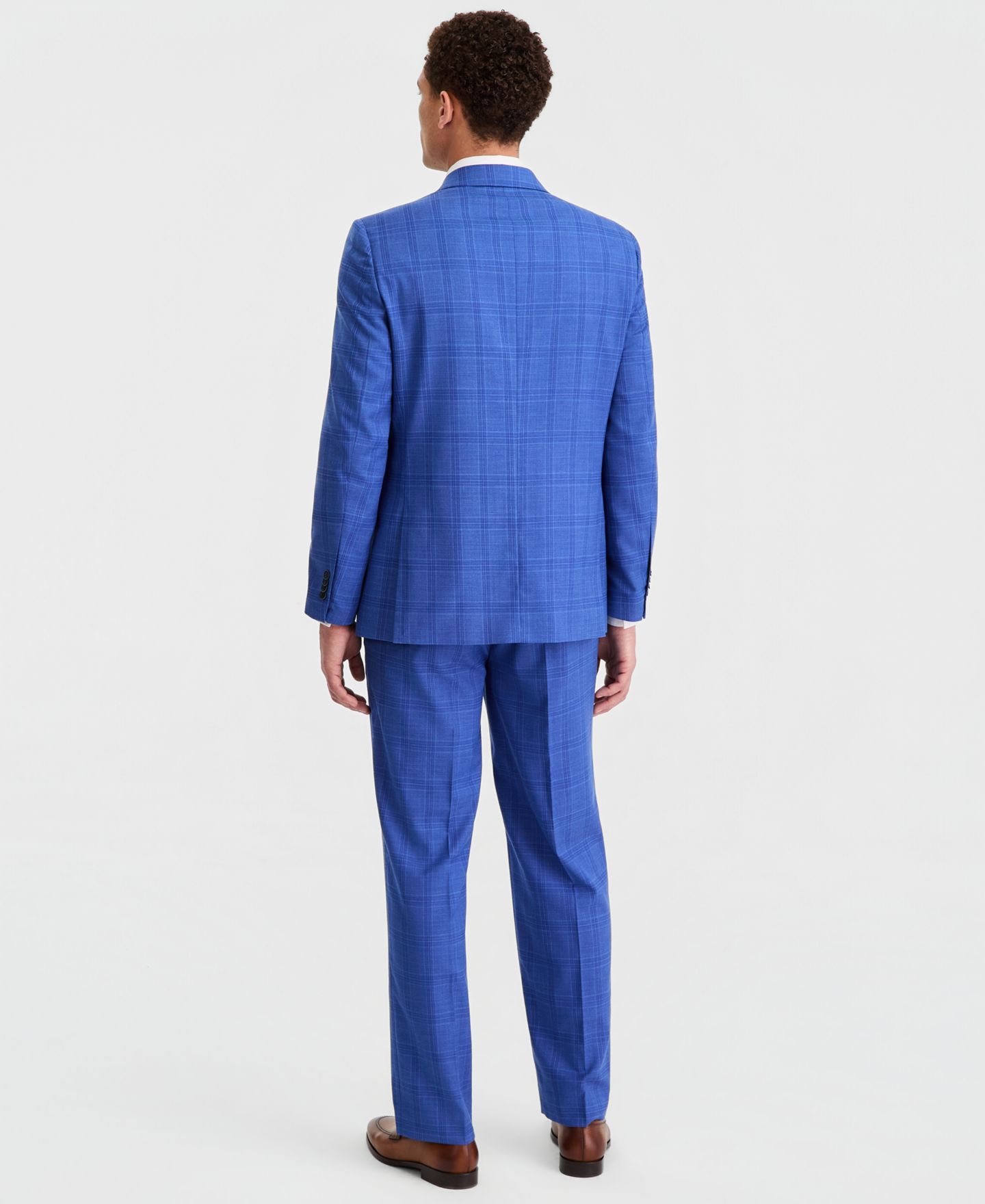 Мужские комплекты Nautica Modern-Fit 2-Piece Suit, цвет: Синий — фото 8