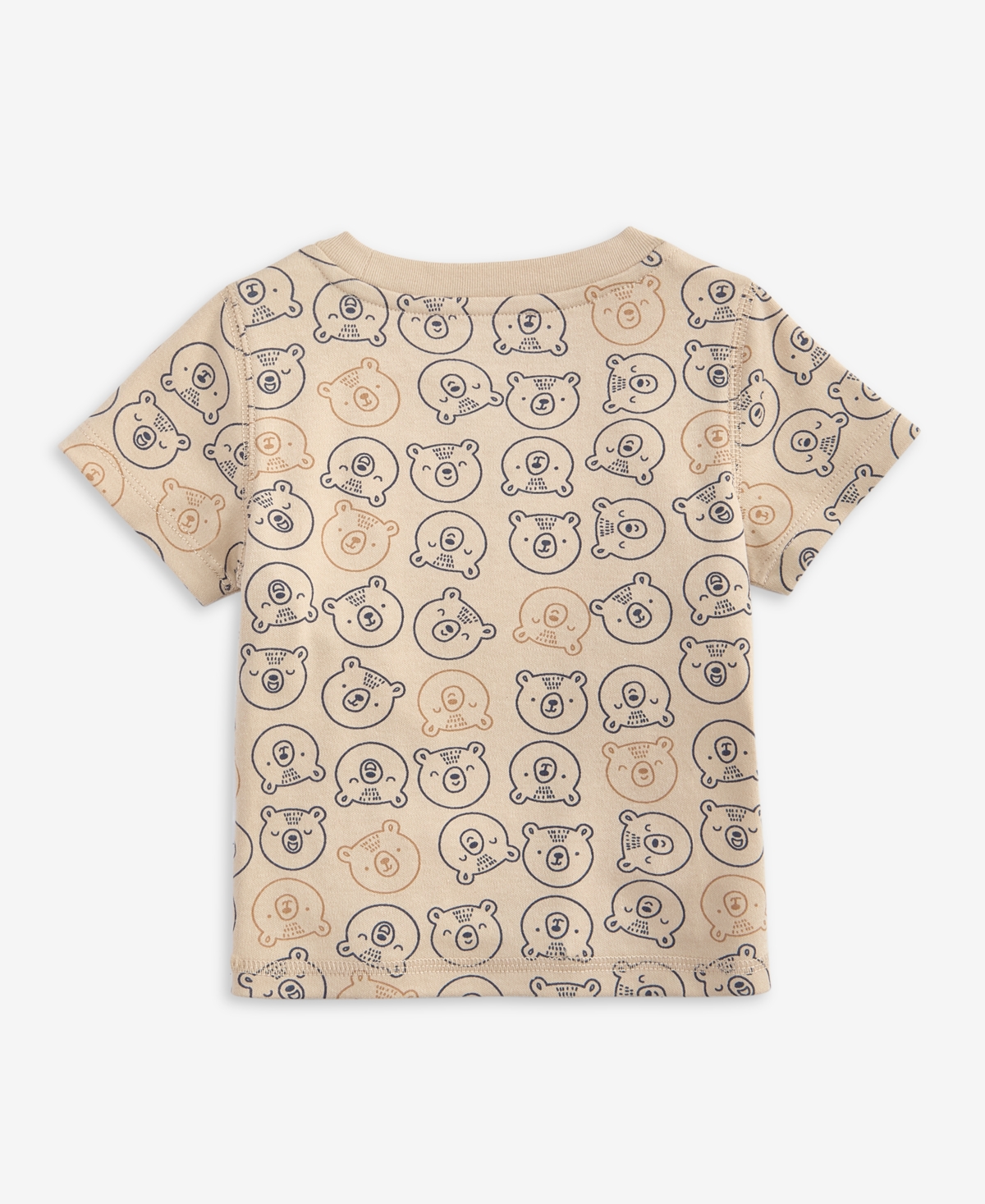 First Impressions Baby Boys' Short-Sleeve Bear-Print T-Shirt, Macy's Exclusive