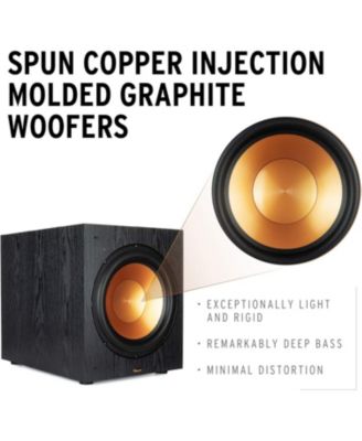 SUB-120-BLACK Synergy Black Label Subwoofer Speaker (2020)