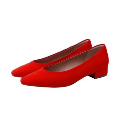 BECKY Women's Low Block Heel Pumps