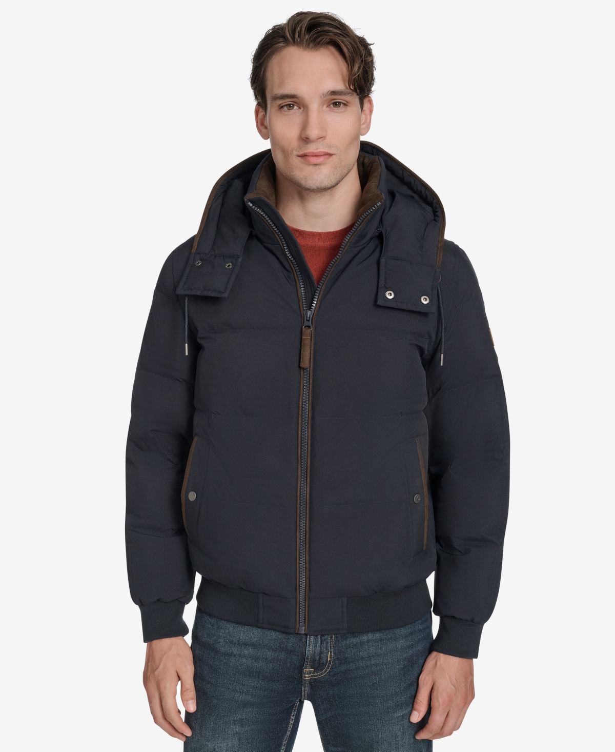 Marc New York Men's Langham Long Sleeves Bomber Jacket In Black