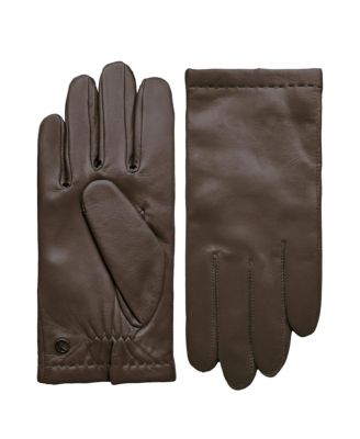 Men's Men`s Premium Lamb Leather Touchscreen Gloves "JORDAN" Cashmere Lining