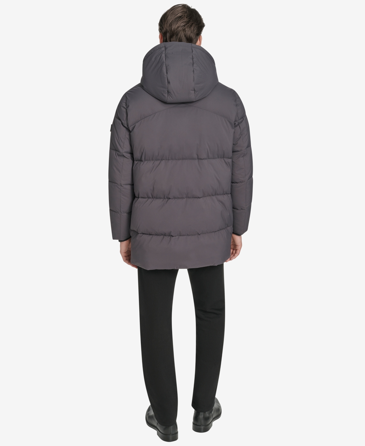 Marc New York Men's Millstream Tech Down Parka Jacket In Animal Print