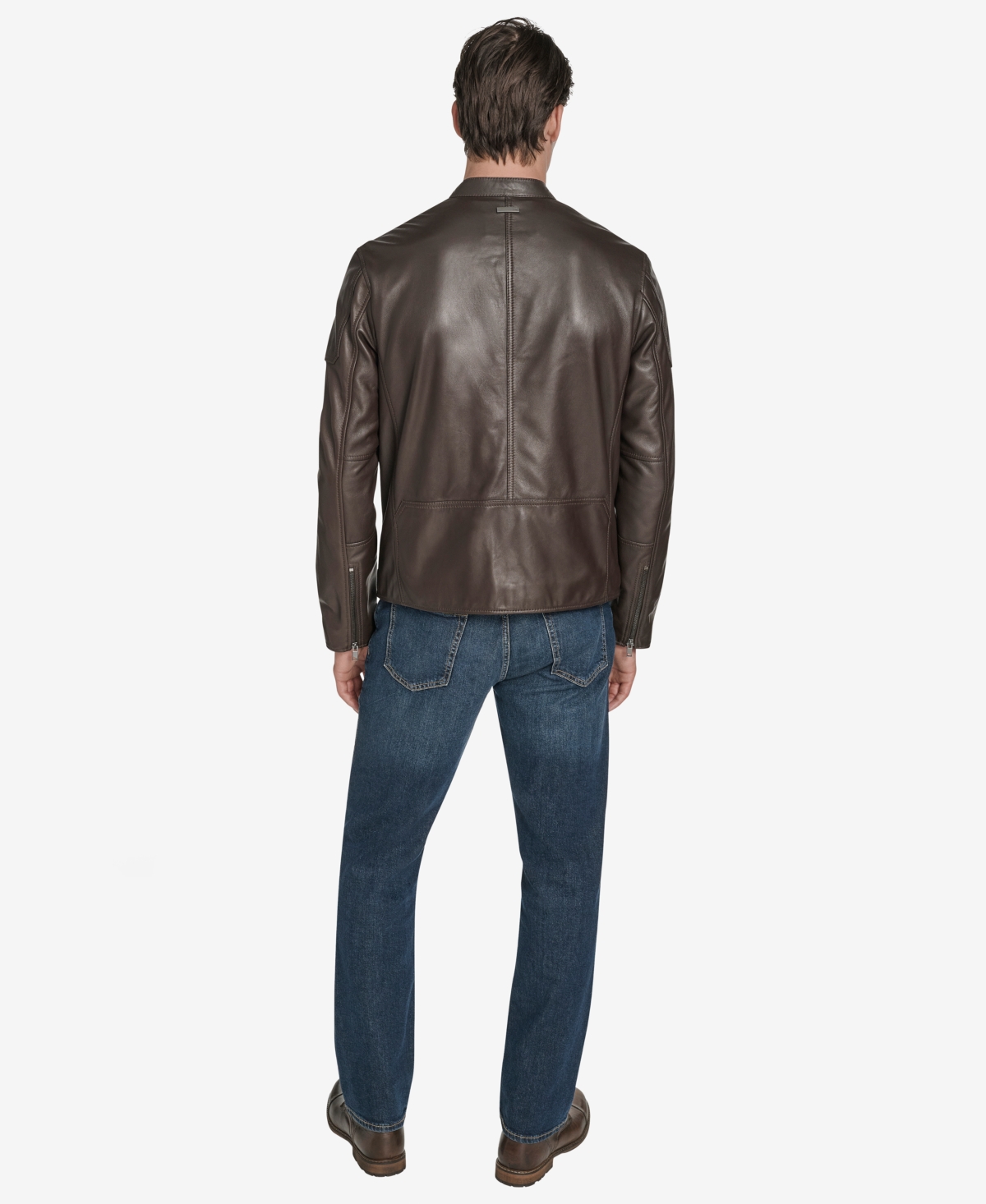 Marc New York Men's Maitlin Long Sleeves Moto Jacket