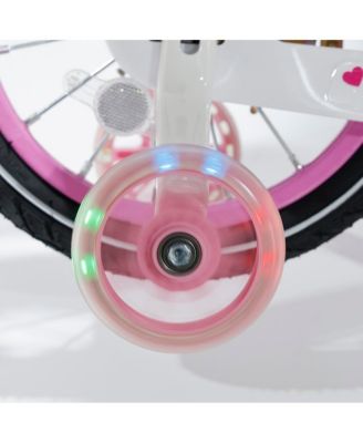 16-Inch Kids Bike for Ages 5-9 with Sparkling Training Wheels & Adjustable Design | Perfect Gift