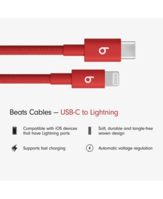 Woven Cable USB-C to Lightning
