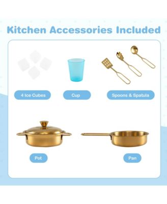 Toddler Pretend Play Kitchen for Boys and Girls 3-6 Years Old