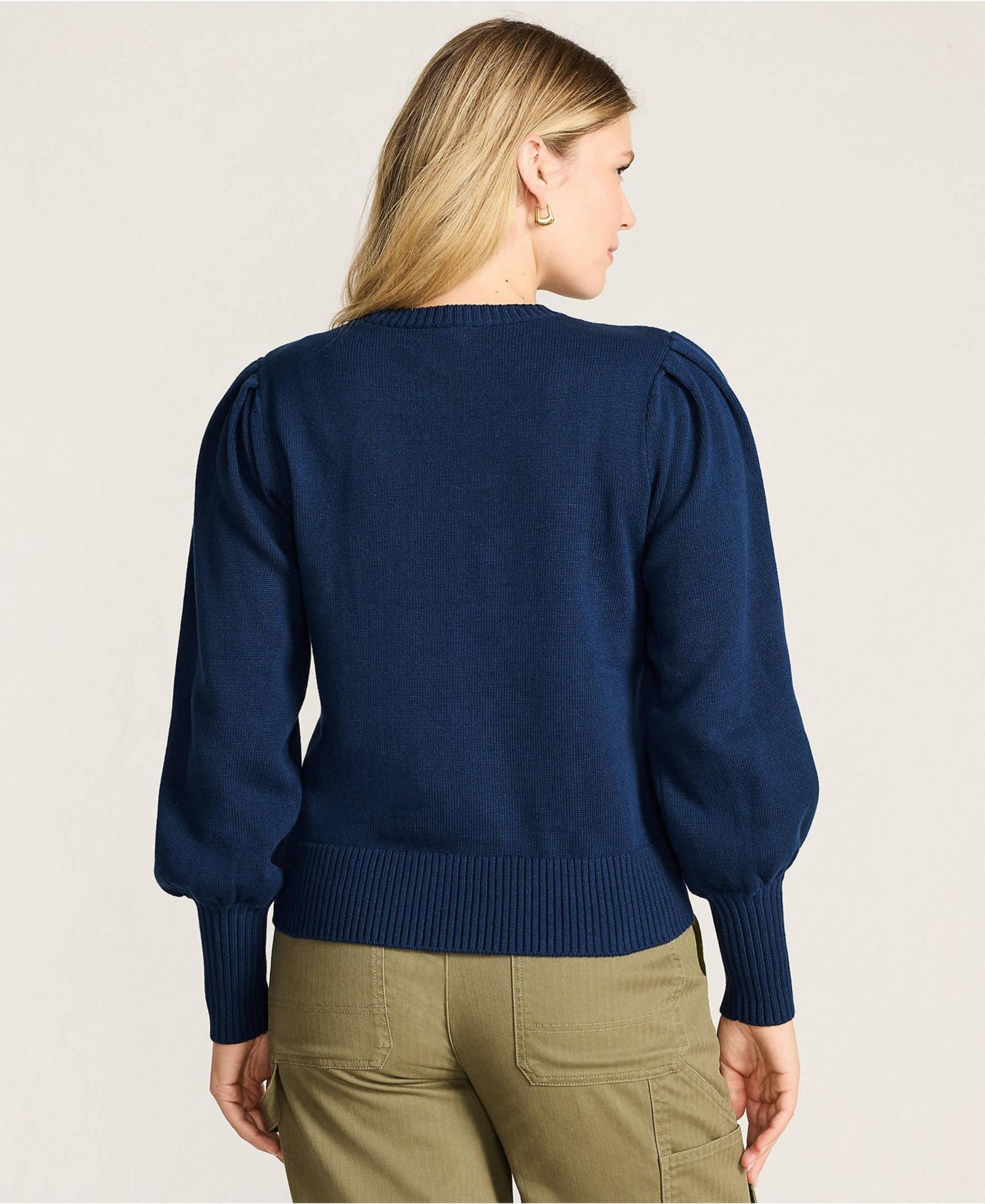 Women's Drifter Puff Sleeve Crew Neck Sweater