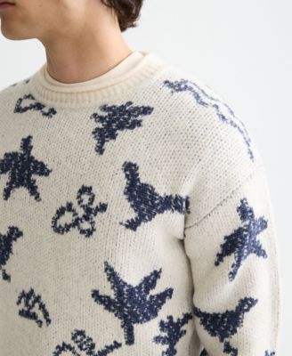 Men's Drop Shoulder Crewneck Sweater