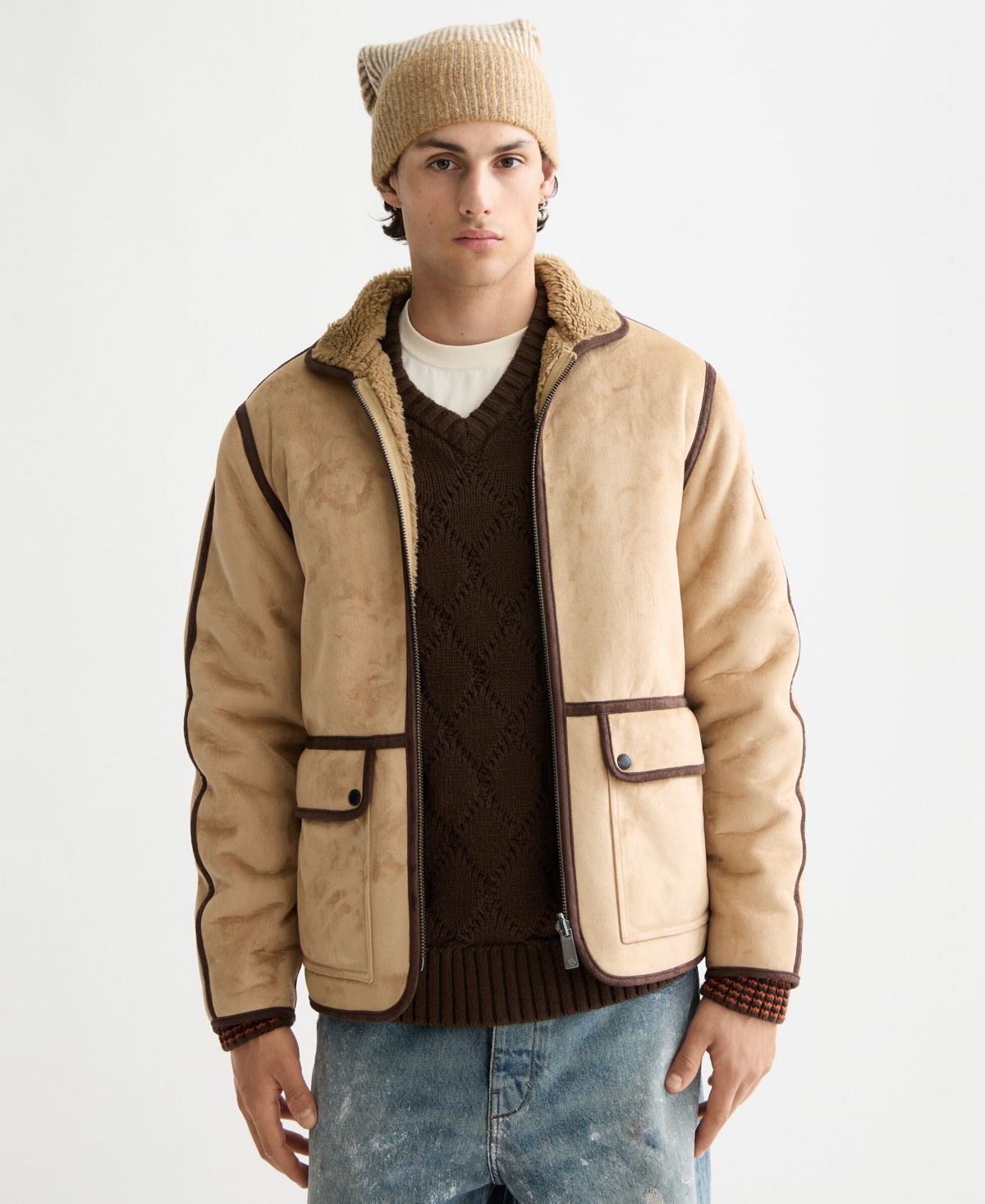 Scotch & Soda Men's Buttoned Long Sleeve Jacket