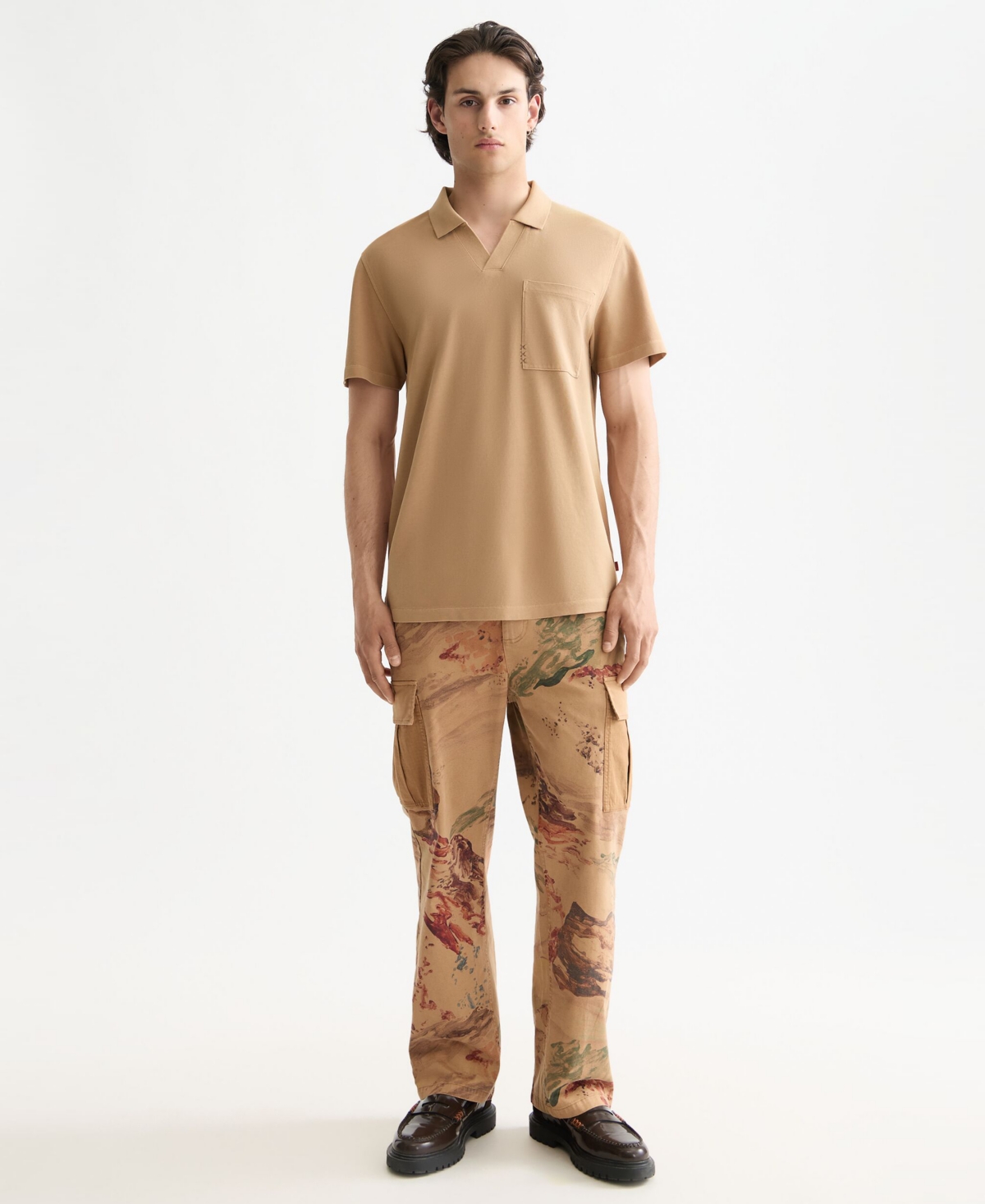 Scotch & Soda Men's Regular Fit Short Sleeve Polo Shirt