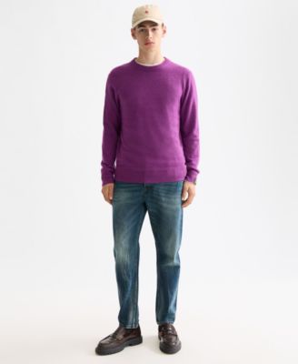 Men's Solid Crewneck Sweater