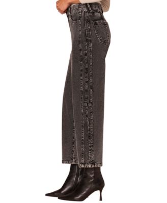 Women's Sky Rise Barrel Wide Leg Jeans