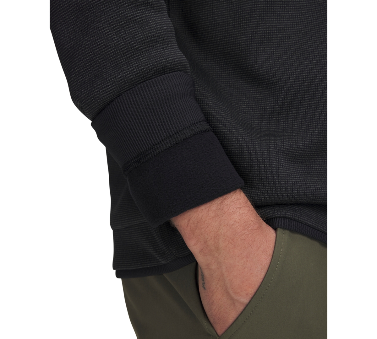 Under Armour Men's Storm Long Sleeve Sweatshirt In Black