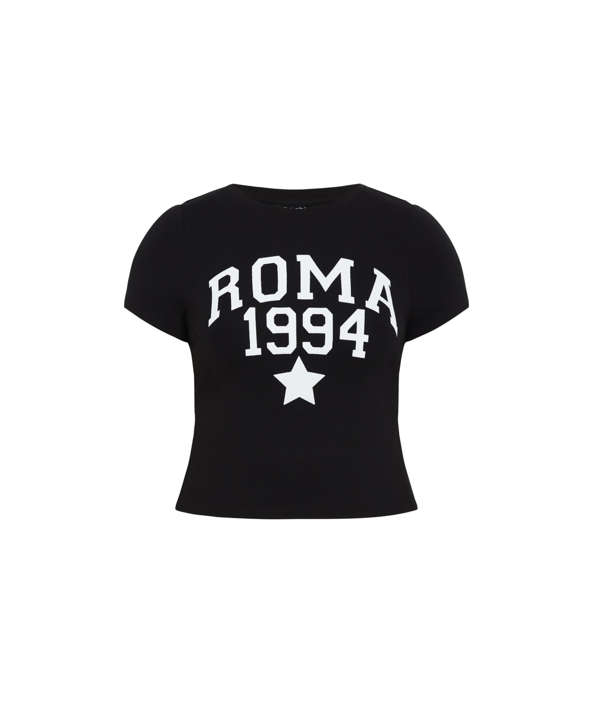 City Chic Plus Micro Print Tee