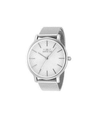 Lady's 48972 Wild Flower Quartz  Silver Dial Watch