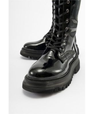Piola Patent Combat Boot (Women)
