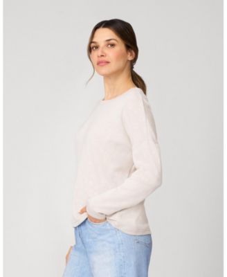 Women's Tonal Cheetah Modal Drop Shoulder Top