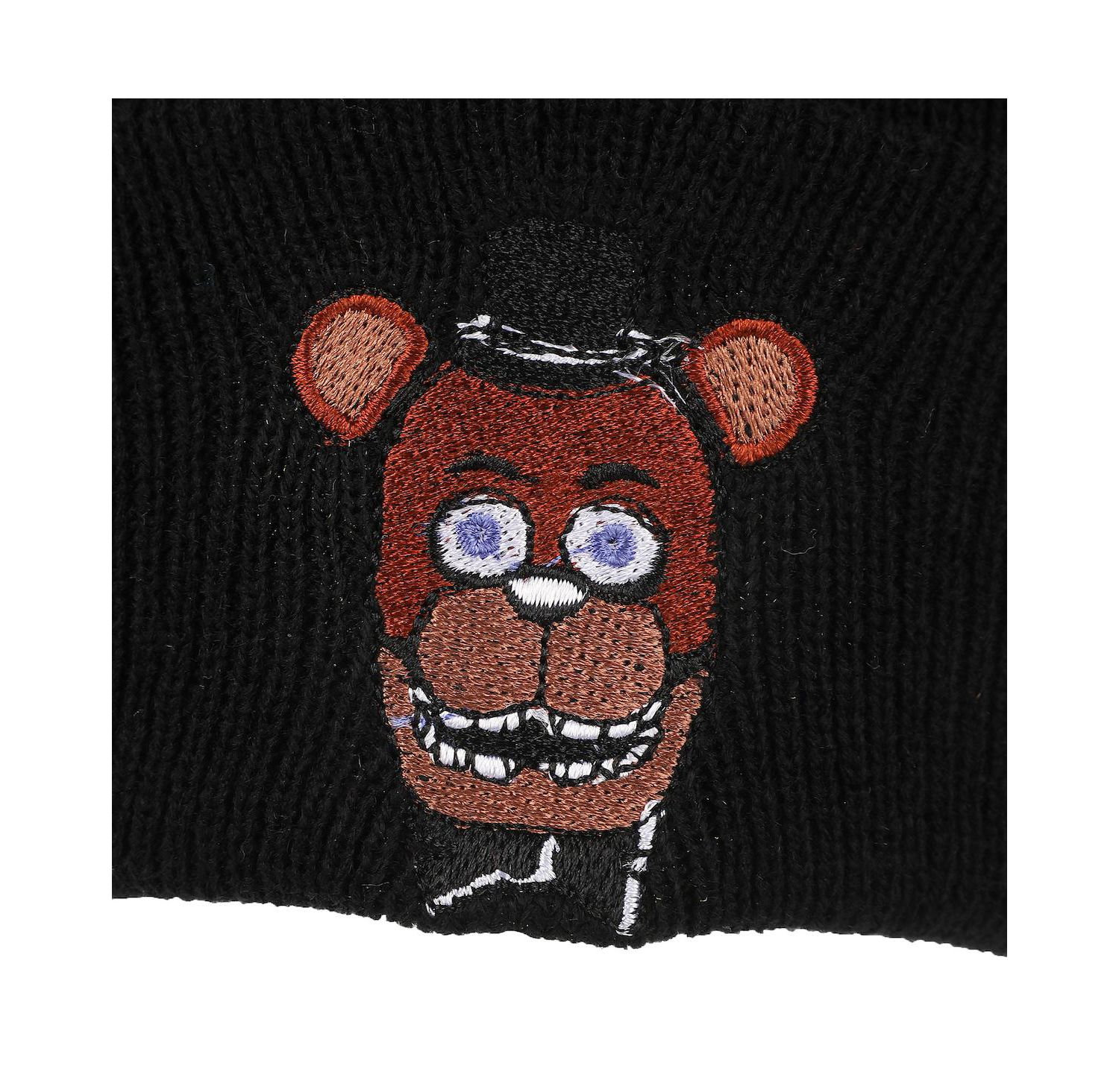Men's Freddy Embroidery On Acrylic Knit Standard Cuff Beanie