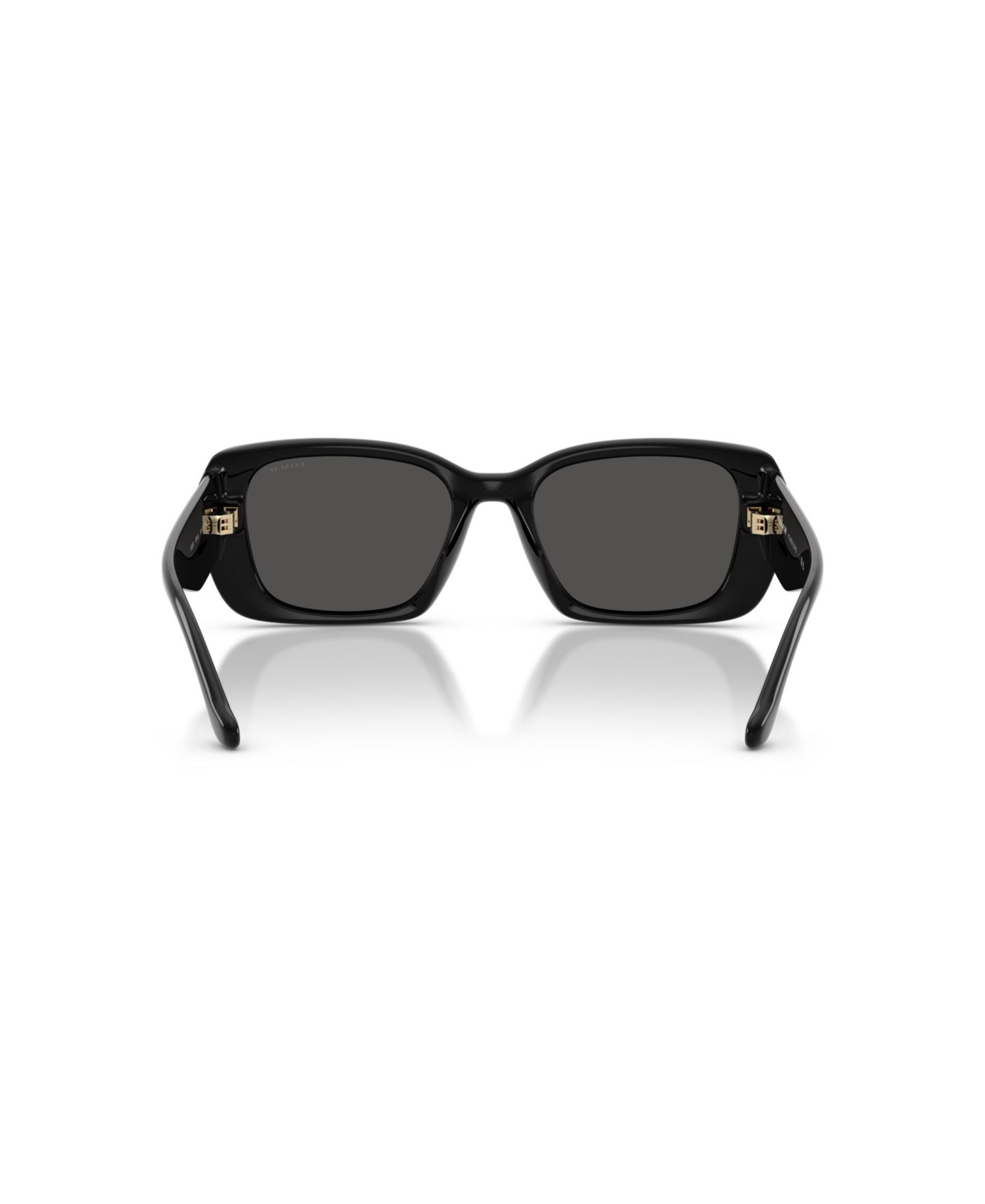 Женские солнцезащитные очки Coach Square Sunglasses, CBY82 HC8435U, цвет: Чёрный — фото 9