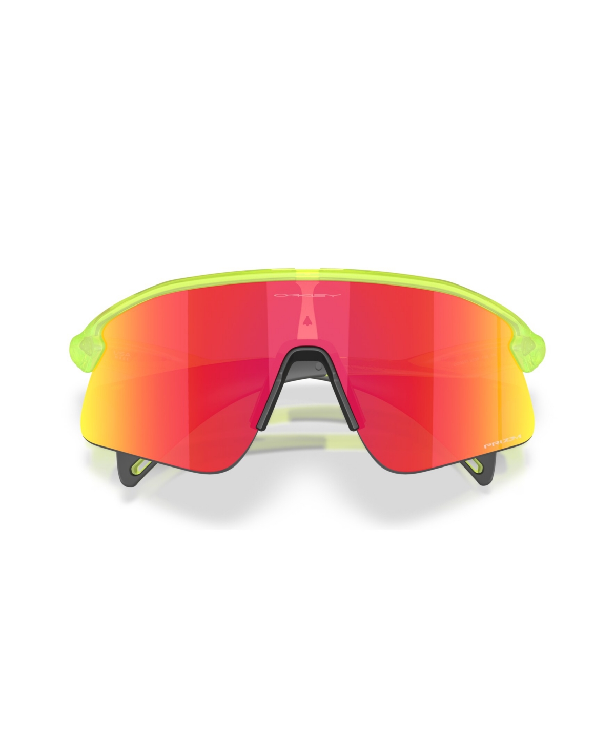 Oakley Unisex Rectangle Sunglasses, Stunt Devil Oo9517 In Yellow