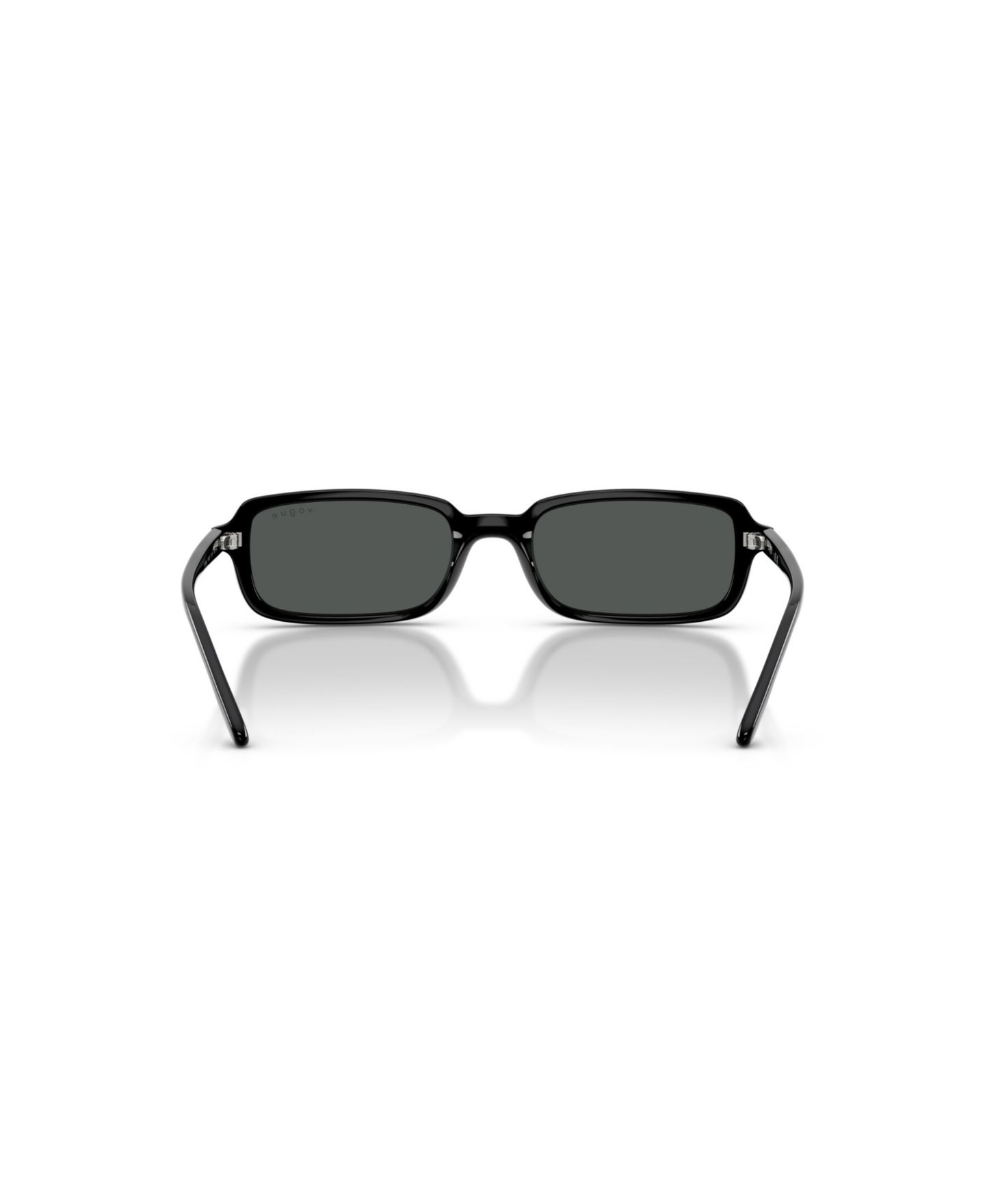 Женские солнцезащитные очки Vogue Eyewear Rectangle Sunglasses, VO5666S, цвет: Чёрный — фото 4
