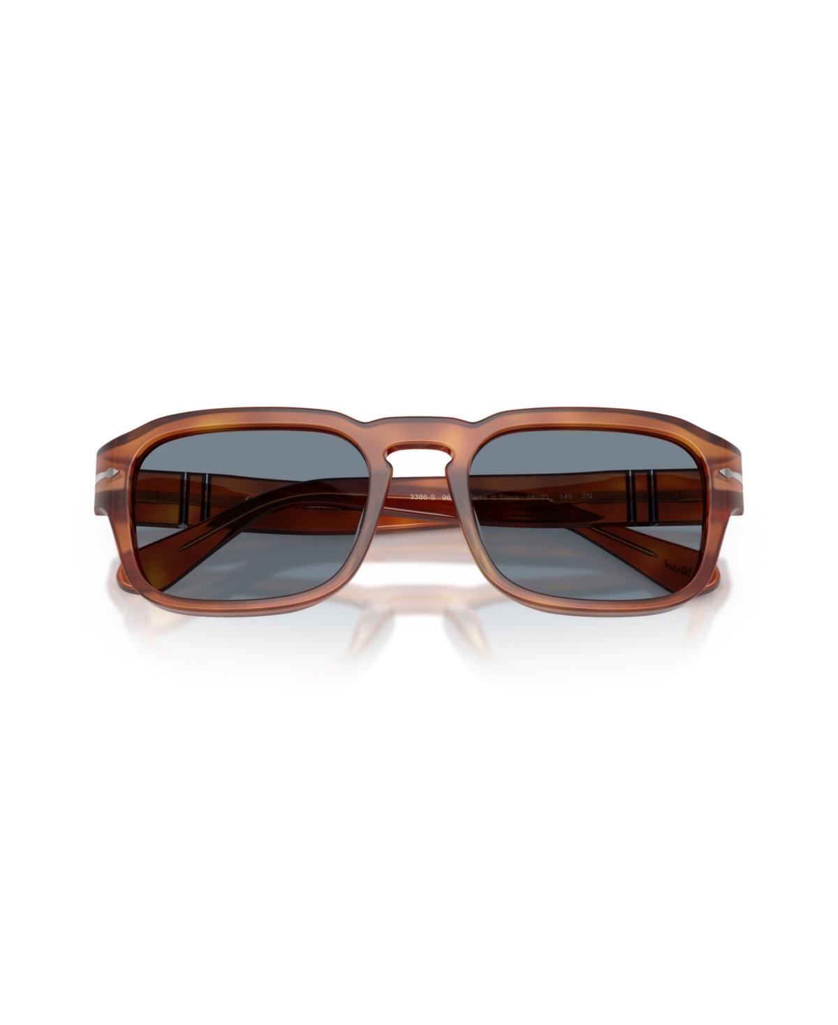 Persol Unisex Rectangle Sunglasses, Po3386s