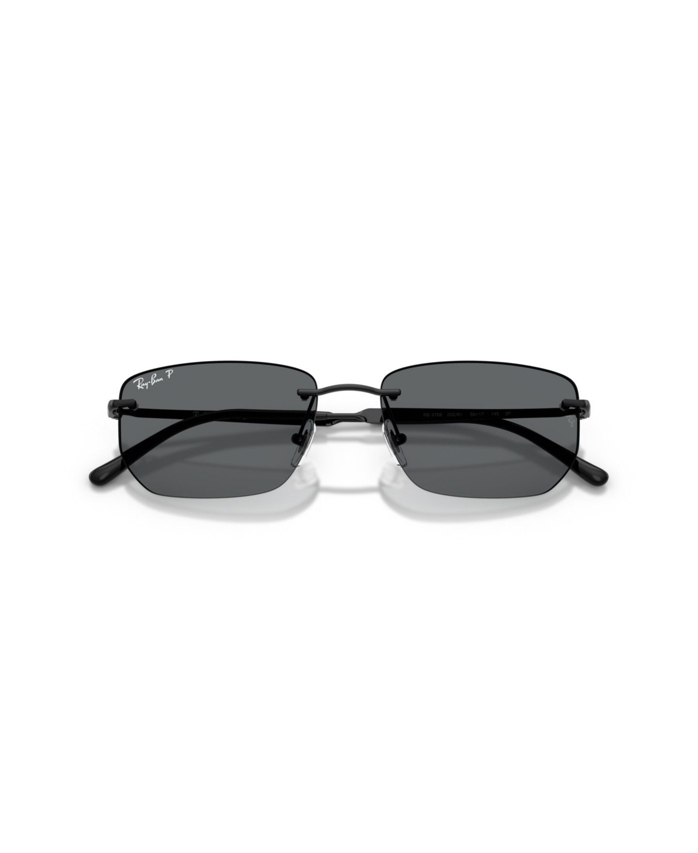 Солнцезащитные очки Ray-Ban Unisex Polarized Sunglasses, RB3768, цвет: Чёрный — фото 6