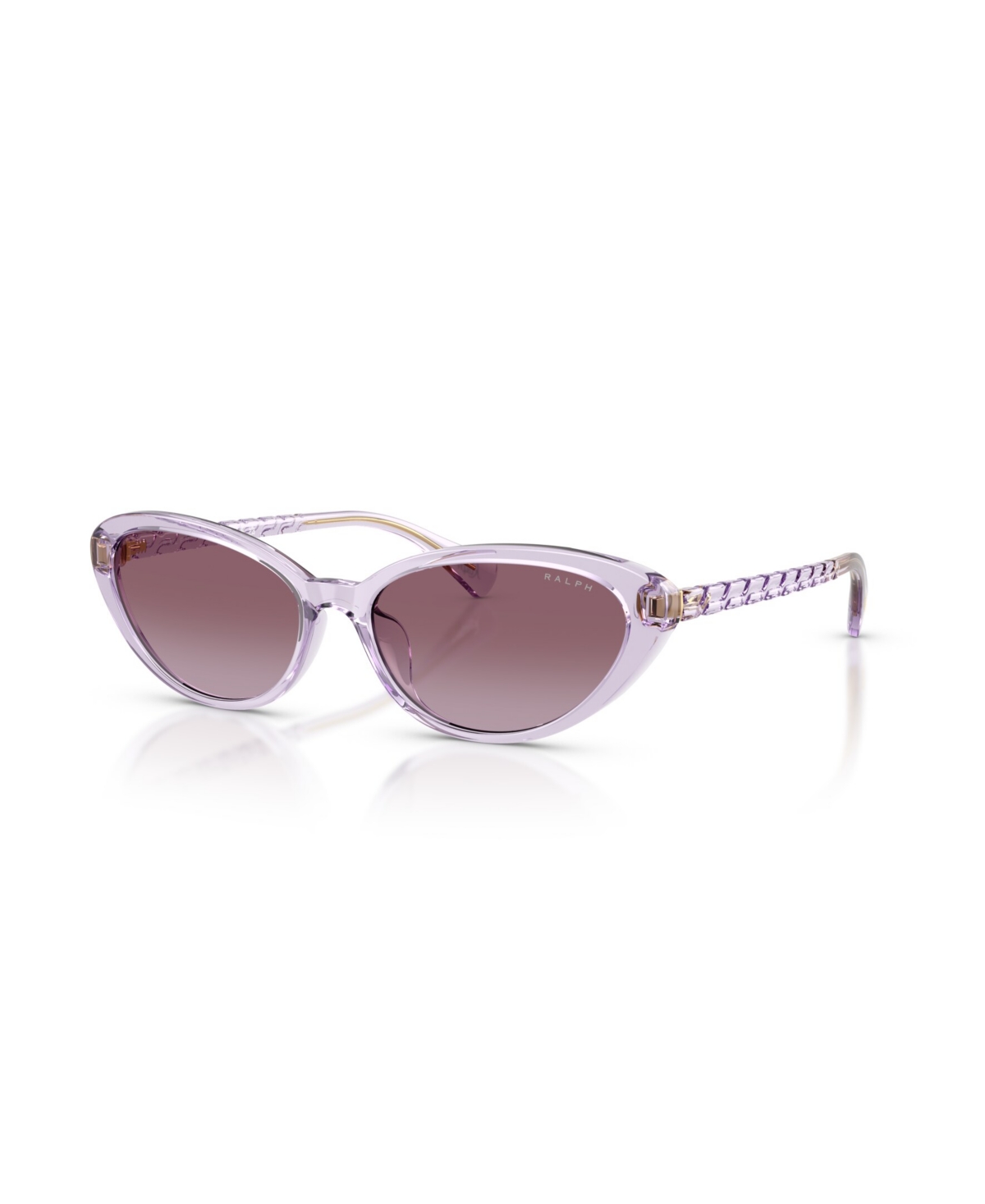 Ralph Lauren Women's Butterfly Sunglasses, Ra5338u In Purple
