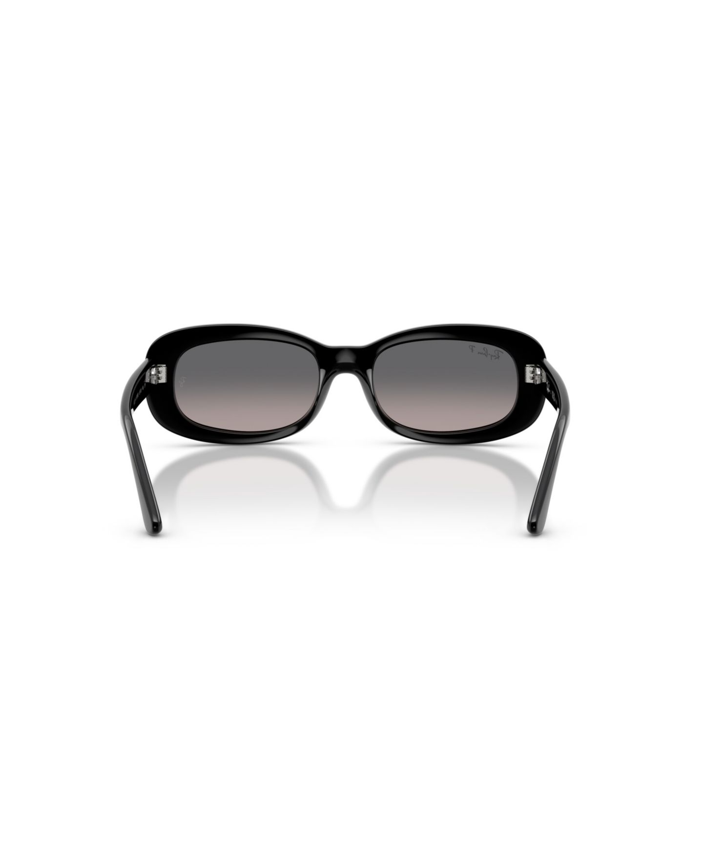 Женские солнцезащитные очки Ray-Ban Polarized Sunglasses, RB2221F, цвет: Чёрный — фото 4