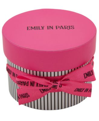 Glass Stone & Cubic Zirconia Gold-Tone Pave Box Ring